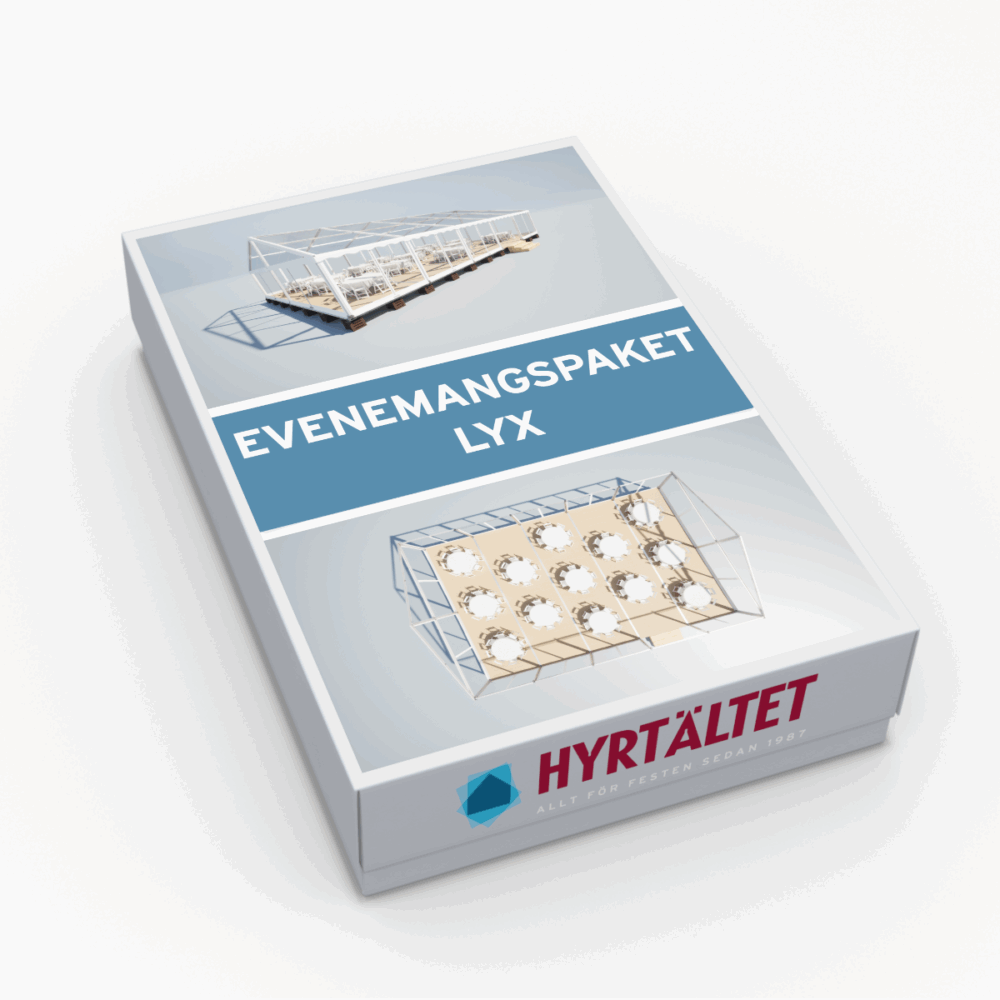 Lyxigt evenemangspaket för 100 personer